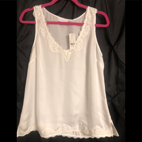 New York & Company Tops - Lace sleeveless top
